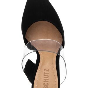 SCHUTZ

SIONNE MULE BLACK SUEDE/VINYL